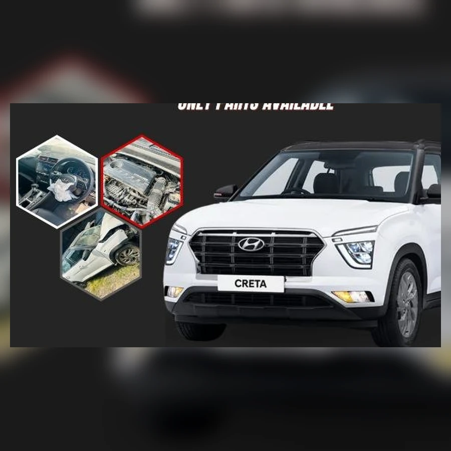 Hyundai Creta automatic turbo 2023 parts overview